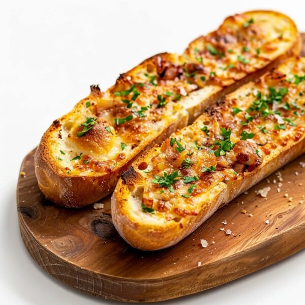 Chicken Sausage Garlic Bread