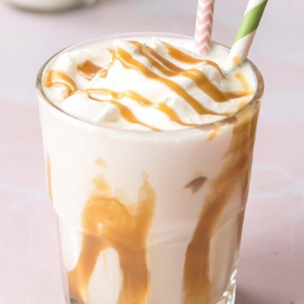 Butterscotch Frappe Bubble Tea