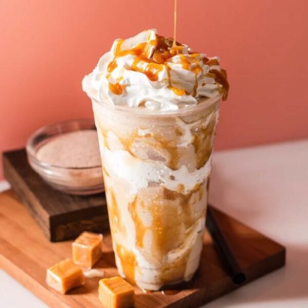 Caramel Frappe Bubble Tea