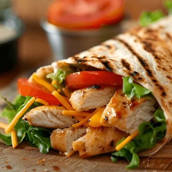 Smoked Chicken Wrap