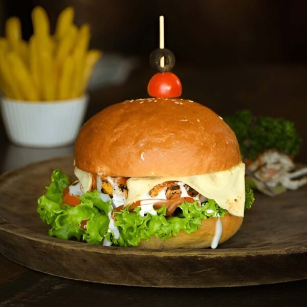Spicy Paneer Burger