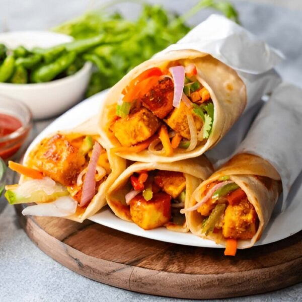 Veg Shami Wrap